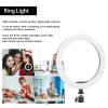 10in Selfie Rings Light Selfie Circle Light with Brightness for Live Streaming, Makeup, and Photography view 4