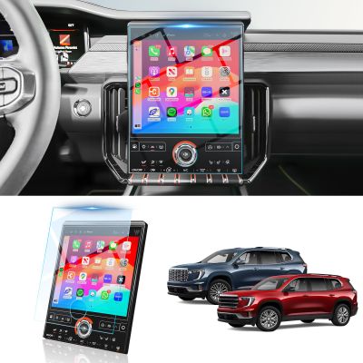 BIBIBO 2024 Acadia Screen Protector for 2024+ GMC Acadia Elevation/AT4/Denali 15" Tempered Glass[Anti Glare& Scratch Ultra-Clear] 2024 GMC Acadia Accessories 2024 Acadia Radio