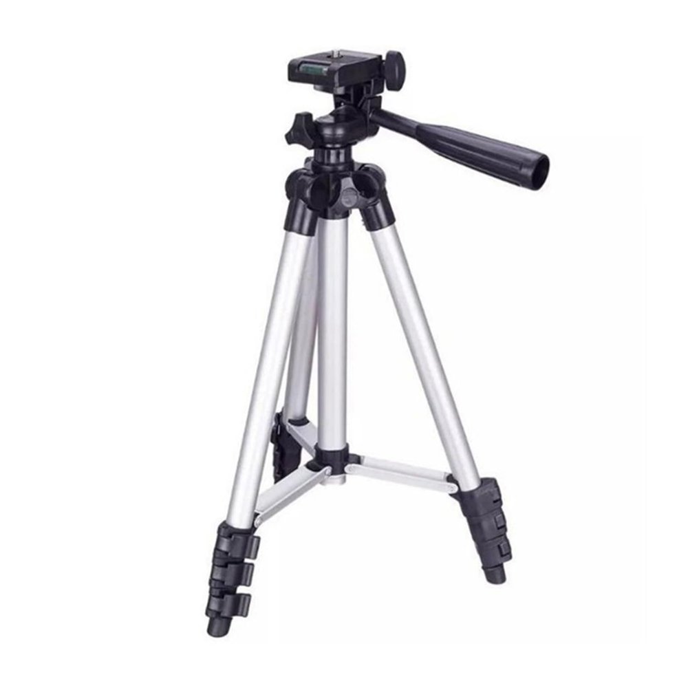 LHXEQJAM Flexible Tripod Camera Travel Tripod(Silver)