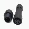 Elecbee M16 Male-Female Panel-Mount Waterproof Connector for Outdoor Communication, 6 Pin view 1