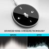 Desk USB Conference Speakerphone Microphone Built-in Speaker 360 Omnidirectional PC Computer Condenser Mic with Mute Function Adjustment Plug & Play Compatible with Windows Mac for PC view 3