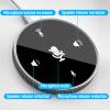 Desk USB Conference Speakerphone Microphone Built-in Speaker 360 Omnidirectional PC Computer Condenser Mic with Mute Function Adjustment Plug & Play Compatible with Windows Mac for PC view 4