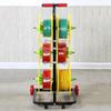 Cable Unwinding Rack With 6 Reels - Cord Disc for Construction Site, Multi-Wire Home Installation - Electrician Tool for Cable Drum view 2
