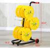 Cable Unwinding Rack With 6 Reels - Cord Disc for Construction Site, Multi-Wire Home Installation - Electrician Tool for Cable Drum view 4