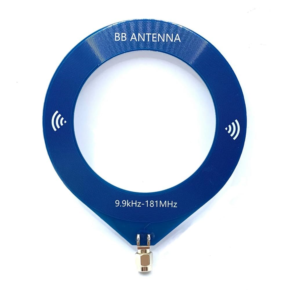 Irfora Small BB Antenna 9.9khz-181 Broad Frequency Donut MW SW Antenna SMA Interface Directional Reception Loop Antenna for Malachite SDR TEF6686 Receiver