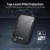 1TB Portable SSD, Up to 2050MB/s, USB 3.2 Gen2 USB-C, IP68 Water & Dust Resistant, Shockproof, External Solid State Drive for Smart TV, Cameras, iPhone 16/15, Windows, Mac and Other Devices (FP90) view 3