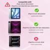 COO for iPad Air 13 Inch Case Keyboard (M3/M2, 2025/2024), Keyboard Case for iPad Pro 12.9 inch 5/6th Gen with Pencil Holder - Wireless Detachable Backlit Keyboard with Auto Sleep/Wake view 2