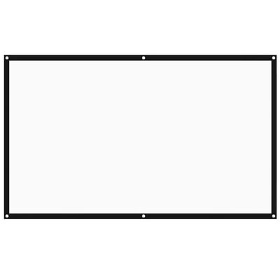 GJPXFR Foldable Projector Screen, 50" 60" 72" Portable Home Theater Movie Screen, Indoor Outdoor HD Projection Screen, Easy to Install(60in-16:9)