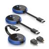 TIMBOOTECH 4K Wireless HDMI 3 Transmitters & 1 Receiver, 2.4/5.8GHz HDMI Wireless Multiple TX, Streaming Video &Audio Extender for Laptop, DSLR, TV Box, Smartphone to Monitor, Projector, TV - 165FT view 2