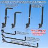 Heavy Duty Pivot Antenna Pole Mount Bracket, J-Pipe Solid Mast (1.38'' - 12''(H) Rod) for Wall, Eave or Roof Mounting, Compatible with Outdoor Access Point, WiFi Extender, Weather Station, Starlink view 4
