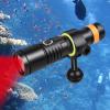 ORCATORCH D530V Red LED Dive Video Light 160 Lumen 120 Degrees Photography Light with Ball Joint & ORCATORCH H02 Underwater Camera Tray Kit view 2