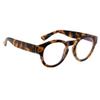bullabulling Oprah Favorite Women's Shine On Round Blue Light Blocking Reading Glasses (c4, 2.25, x) view 2