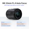 Meike 33mm F1.4 Wide Angle APS-C Frame AF STM Lens Auto Focus Fixed Prime Lenses for Fujifilm X Mount Mirrorless Cameras XT2 XT4 XT5 XT10 XT20 XT30 XT50 X-A2 X30 X70 X-S10 X-S20 view 3