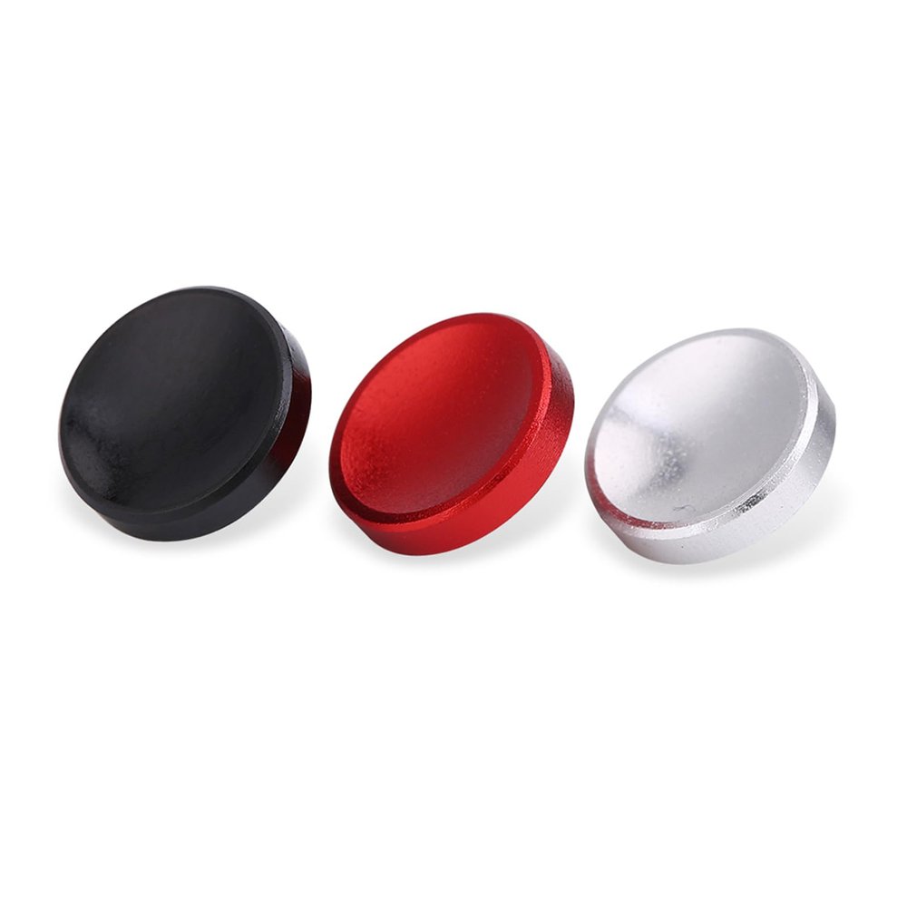 3pcs Camera Shutter Release Buttons, Aluminium Alloy Camera Shutter Release Buttons with Concave