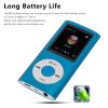 WOOXGEHM MP3 Player, 1.8inch TFT Screen Portable MP3 Music Player, HiFi Sound, 7 Sound Effect Modes, USB Rechargeable Digital Video Music Player (Plus 8GB Card) view 4