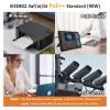 Industrial 8 Port Gigabit 90W PoE++ Switch With 20Gbps Bandwidth, 10/100/1000Mbps, 2 SFP Port, 802.3af/at/bt Ethernet Switch, IP40 Al Case, Desktop or Din Rail view 4