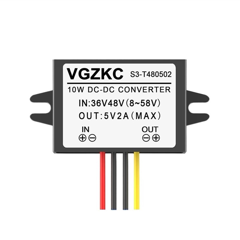 KNKQZXVDF 36V48V to 5V 1A 2A 3A 5A 8A 10A 20A 25A 30A Power Module 48V to 5V Automotive Display LED Advertising Power Module(36V 48V to 5V 2A)