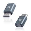 Danfetsoy 8K DisplayPort to Mini DP Adapter (2pack), Bi-Directional DisplayPort Male to Mini DP Female Adapter for MacBook, PC, Laptop, Gaming, Monitor, TV, etc (M/F) view 1