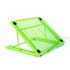SagaSave Metal Mesh Adjustable Laptop Stand, Notebook Ventilated Holder, Computer Riser for Desk (Green) view 1