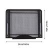 SagaSave Metal Mesh Adjustable Laptop Stand, Notebook Ventilated Holder, Computer Riser for Desk (Green) view 2