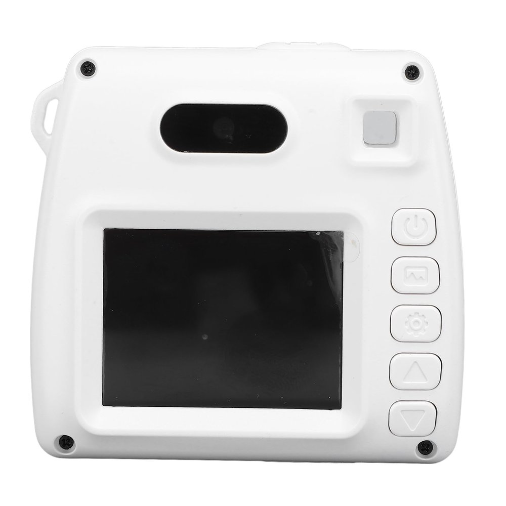 Zunate 48MP Digital Camera, Dual Lens Digital Camera, 1080P FHD Camera - 2.0in Screen, LED Fill Light, Built in Games, MP3 Playback, 11 Filters, 9 Photo Stickers (White)