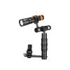 ORCATORCH D530V 1200 Lumen Cool White Light Video Light 140 Degrees Photography Light with Ball Joint & ORCATORCH H02 Underwater Camera Tray Kit view 1