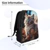 DJUETRUI Backpack for Men Women Lightweight Travel Backpack Blue Eyes Cat Carry On Backpack Laptop Backpack Casual Daypack view 2