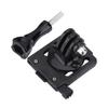 Chestnut-YX Helmet Mount Camera Bracket NVG Mount Match for Tactical Helmet Accessories 90 Degree Rotation Front Bracket Fast Mich/AF/M88 for Hero 1 2 3 4 5 Action Camera Camcorder view 4