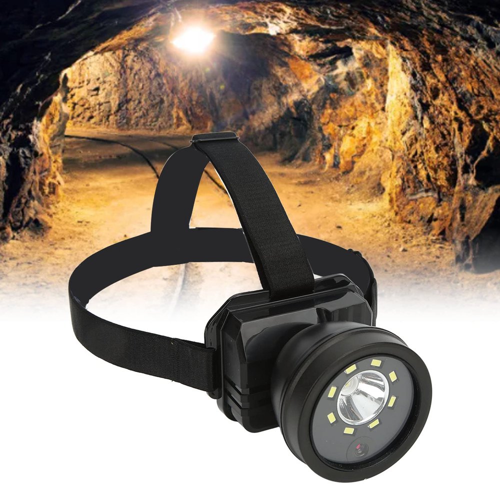 Head Mounted Action Camera 1080P HD Video Camcorder Led Headlamp Night for Outdoor Sport