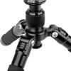 FEICHAO Mini Desktop Tripod Portable DSLR Camera Tripod Stand for DSLR Camera Outside Climbing Live Photography Stand (Black) view 4