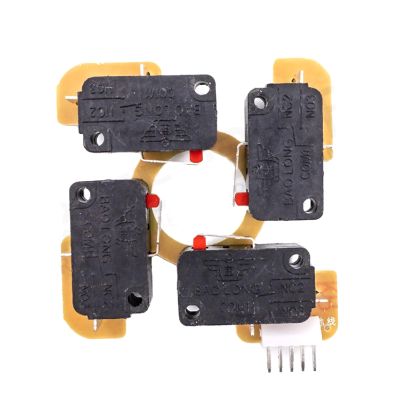 PCB Joystick Repair Replacement Board Micro Switches Part TP-MA Assembly with Metal Plate for Sanwa