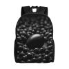 DJUETRUI Backpack for Men Women Lightweight Travel Backpack Black Bean Balls Carry On Backpack Laptop Backpack Casual Daypack view 1