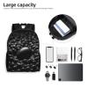DJUETRUI Backpack for Men Women Lightweight Travel Backpack Black Bean Balls Carry On Backpack Laptop Backpack Casual Daypack view 4