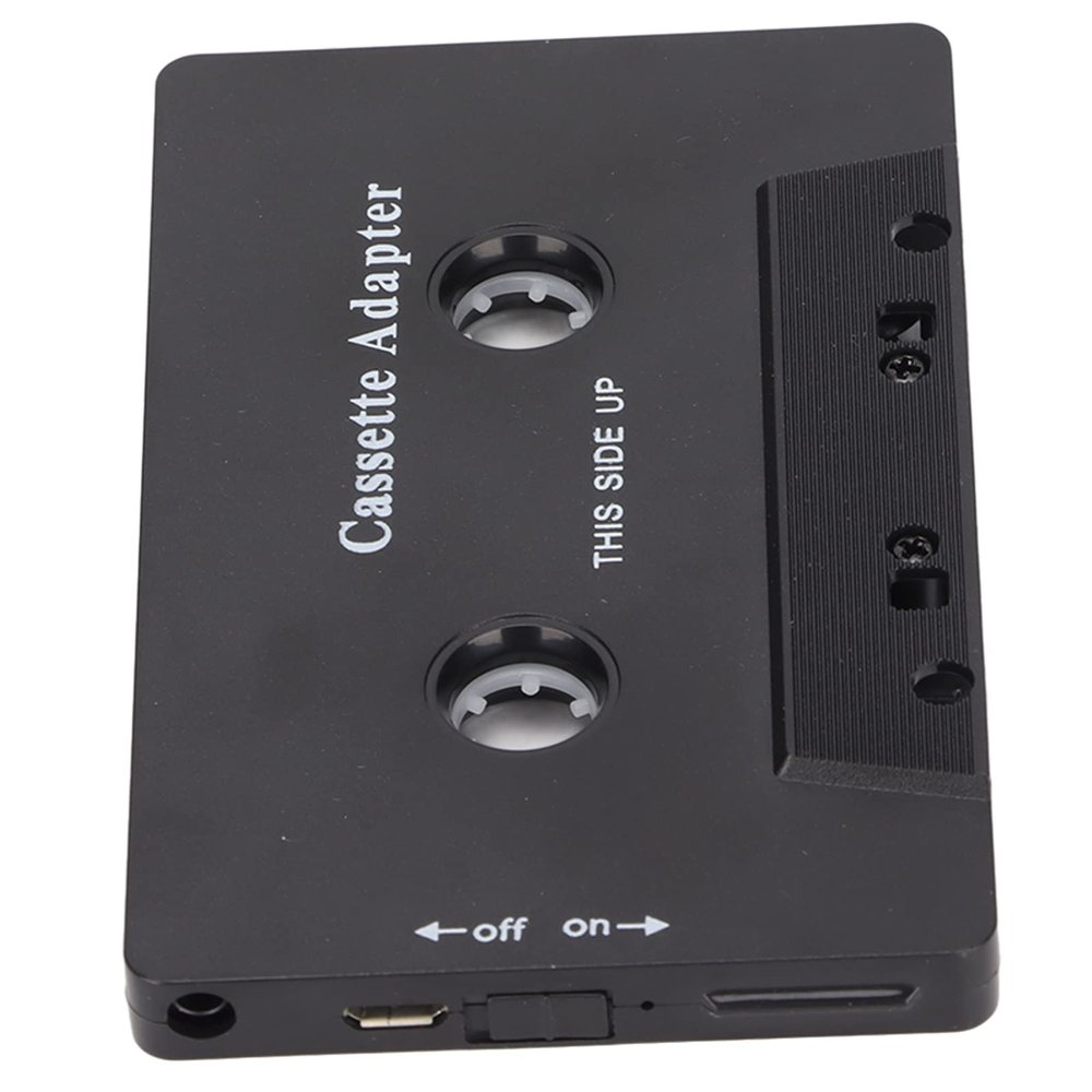 Diyeeni Cassette Adapter, Stereo Tape Aux Receiver for Car Tablet with Noise Reduction