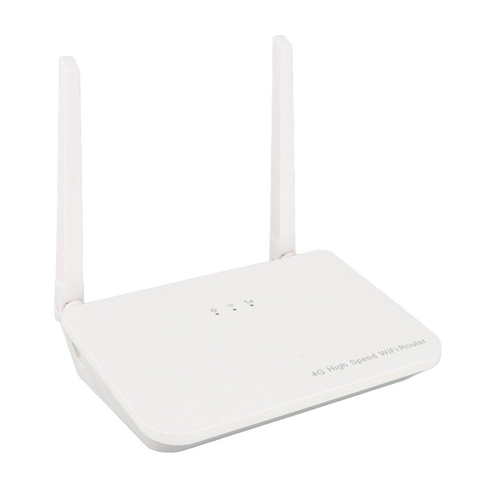 4G Router, 300Mbps 2 Antennas High Speed Portable Hotspot, SIM Card Slot LAN WAN Ports, Convert 4G to for Home Office, Secure Internet Sharing Service (US Plug 1300W)