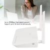 4G Router, 300Mbps 2 Antennas High Speed Portable Hotspot, SIM Card Slot LAN WAN Ports, Convert 4G to for Home Office, Secure Internet Sharing Service (US Plug 1300W) view 4
