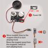 DONGKER 8M Programmable Voice Record Module,DC 5V Magnetic Control DIY Music Voice Recording Module with Speaker Can Change 3 Play Modes for Personalized Greetings Holiday Crafts Cards view 3