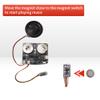DONGKER 8M Programmable Voice Record Module,DC 5V Magnetic Control DIY Music Voice Recording Module with Speaker Can Change 3 Play Modes for Personalized Greetings Holiday Crafts Cards view 4