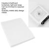 TARSHYRY 100pcs Nail Vacuum Cleaner Filters, Efficiently Capture Debris, Keep Workspace Clean with Minimal Effort (White) view 4