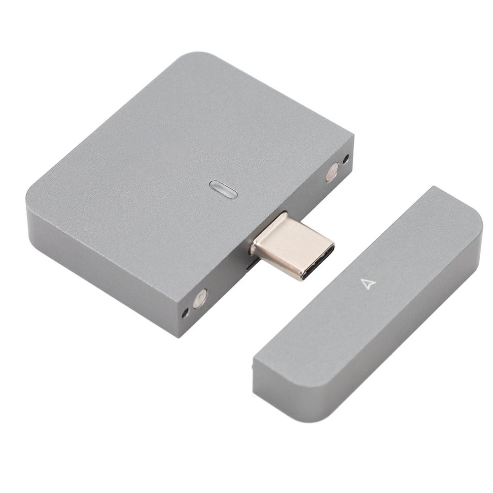 Wisoqu Magnetic SSD Enclosure, Fast 10Gbps Transfer with RTL9210 Chip for Pro, Pro, Pro, Laptops, Tablets, Compact Portable Design, Ideal for Travel (128GB)