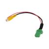 HEROFFIX 1 Pcs Reverse Camera Rear View Camera Adapter Wire Harness Cable for Suzuki Vitara 2016-2019 Front Reverse Backup Camera Wiring Harness Black Metal view 1
