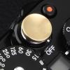 Exquisite Copper Concave Shutter Release Button for Fujifilm XE5 GFX100RF XM5 X-T5 X-T4 X-T3 X-T30 X- X-T20 X-PRO3 X100VI X100V X-E4 X-E3 for Leica Q3 M10 for Sony RX1 R etc,Diameter 0.47in view 1