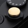 Exquisite Copper Concave Shutter Release Button for Fujifilm XE5 GFX100RF XM5 X-T5 X-T4 X-T3 X-T30 X- X-T20 X-PRO3 X100VI X100V X-E4 X-E3 for Leica Q3 M10 for Sony RX1 R etc,Diameter 0.47in view 2