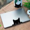 12PCS Vinyl Waterproof Cat Car Stickers - Peeking Sneaky Black Cat Decals for Cars, Laptops, Phones, Books, Water Bottles, Windows, Walls - Durable 2-inch Vinyl Stickers for Personalized Decoration view 3