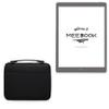 BoxWave Case Compatible with Boyue Likebook eReader P10 (10 in) - Hard Shell Briefcase, Slim Messenger Bag Briefcase Cover Side Pockets - Jet Black view 1