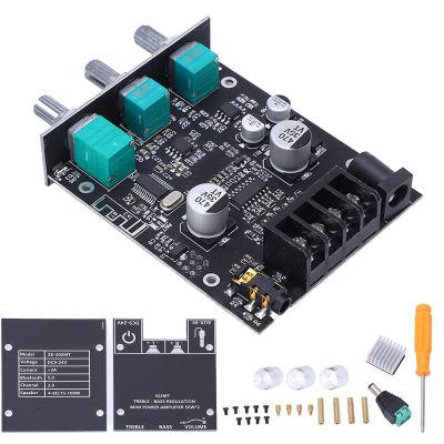 2.0 Stereo Blue Tooth Power Amplifier Board, Blue Tooth Amplifier Board, Digital HiFi Amplifier Module for Home Passive Speakers