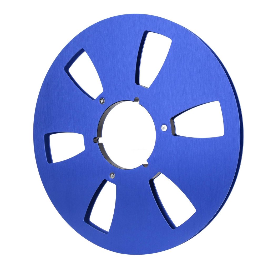 1/4 10.5 Inch Empty Tape Reel 6 Hole Aluminum Alloy Universal Open Reel Sound Tape Empty Reel for for NAB Reel to Reel Tape (VINGVOhrwm1t2gs7-15)