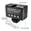 Underwater LED Video Light, RGB Camera Lamp with 3 Lighting Modes, 40m for Diving, Photography, Video Recording, Live Streaming view 3
