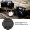 Lens Cover,Center Pinch Lens Cover with Anti Loss Keeper Leash,Professional Dust Scratch Proof Camera Lens Cover for Camera Accessories (72mm) view 3