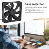 120mm Case Fan, 3000RPM Cooling Fan, 2Pin PWM PC Fans, Computer Case Cooler Fan 120x120x25mm, 12V 0.5A Ball Bearing PC Rack Server Case Fan Graphics Card Bracket view 4